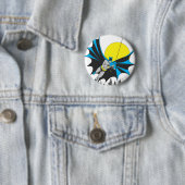 Badge Rond 5 Cm Batman Swings (En situation)