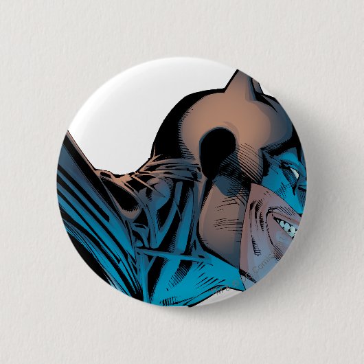 Badge Rond 5 Cm Batman - Tête masquée du dessous (Devant)