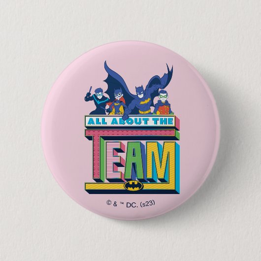Badge Rond 5 Cm Batman | Tout Sur L'Équipe (Devant)