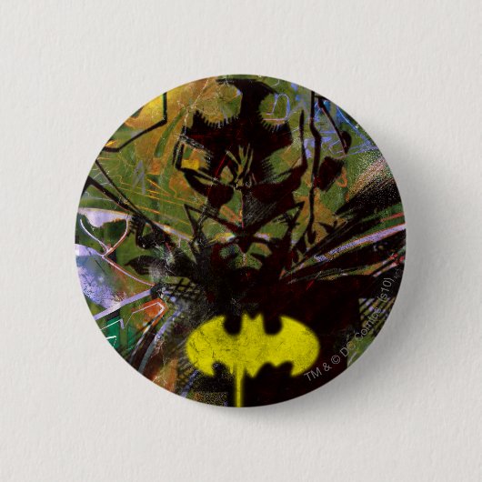 Badge Rond 5 Cm Batman Urban Hip (Devant)