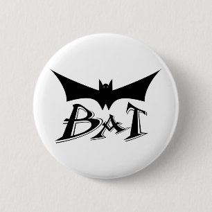 Badge Rond 5 Cm Batte volante