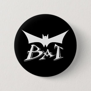 Badge Rond 5 Cm Batte volante