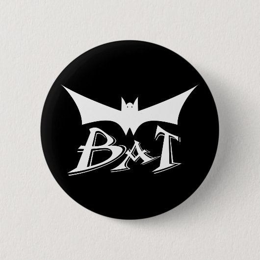 Badge Rond 5 Cm Batte volante (Devant)