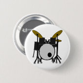Badge Rond 5 Cm Batterie (Devant & derrière)