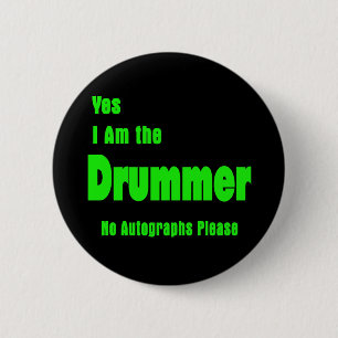Badge Rond 5 Cm Batteur