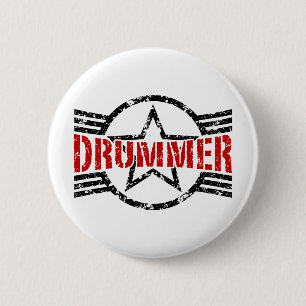 Badge Rond 5 Cm Batteur