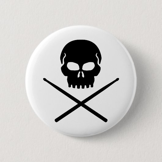 Badge Rond 5 Cm Batteur (Devant)