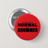 Badge Rond 5 Cm Batteur normal (Devant & derrière)