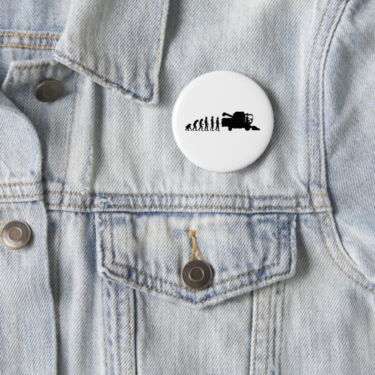Badge Rond 5 Cm Batteuse d'évolution (En situation)
