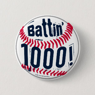 Badge Rond 5 Cm Battin 1000 ! Bouton