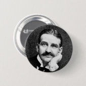 Badge Rond 5 Cm Baum ~ Frank Lyman Writer Wizard of Oz (Devant & derrière)
