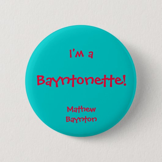 Badge Rond 5 Cm Bayntonette (Devant)