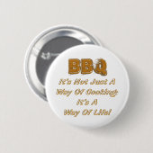 BADGE ROND 5 CM BBQ (Devant & derrière)