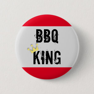 Badge Rond 5 Cm BBQ King