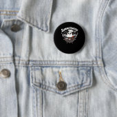 Badge Rond 5 Cm BBQ Summerween amusant (En situation)