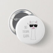 Badge Rond 5 Cm Be a No Drama Llama Art Cartoon Art Llama Art Pun (Devant & derrière)