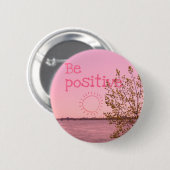 Badge Rond 5 Cm BE positive (Devant & derrière)