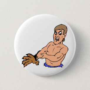 Badge Rond 5 Cm Bearman expérimental