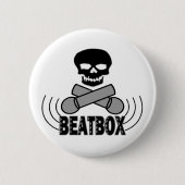 Badge Rond 5 Cm Beatbox (Devant)