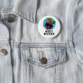 Badge Rond 5 Cm Beatbox Funny Beatbox Veggie Pun (En situation)