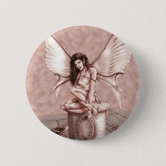 Badge Rond 5 Cm beatDayPinkFairy (Devant)