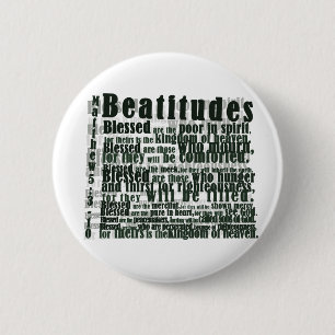 BADGE ROND 5 CM BÉATITUDES