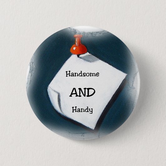 Badge Rond 5 Cm Beau ET pratique (Devant)