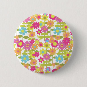 Badge Rond 5 Cm Beau jardin