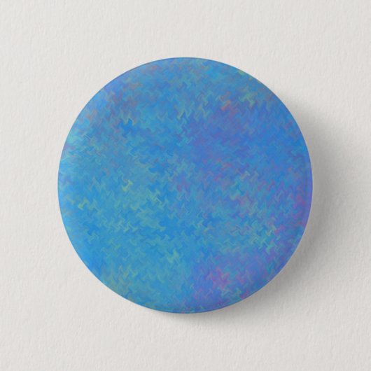 Badge Rond 5 Cm Beau papier bleu marbré (Devant)
