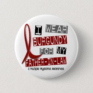 Badge Rond 5 Cm Beau-père de Bourgogne d'usage du MYÉLOME MULTIP