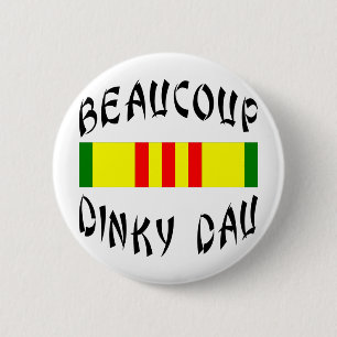 Badge Rond 5 Cm Beaucoup Dinky Dau Vietnam