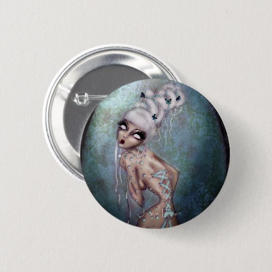 Badge Rond 5 Cm Beauté capturée (Devant & derrière)