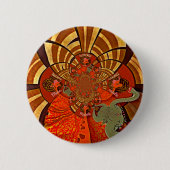 Badge Rond 5 Cm Beautiful Amazing Giraffe love safari (Devant)