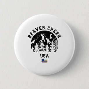 Badge Rond 5 Cm Beaver Creek Colorado Station de ski alpin Ame