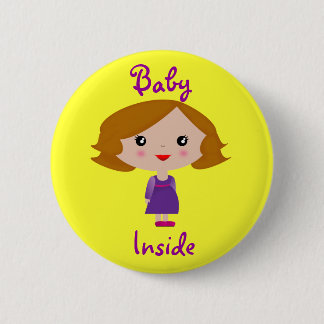 Badge Rond 5 Cm Bébé à l'intérieur