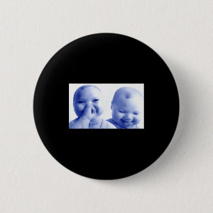 Badge Rond 5 Cm Bébé Ai Drôle Génération Z Mème Viral Rire Ai Rieu