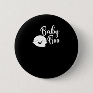 Badge Rond 5 Cm Bébé Boo Halloween