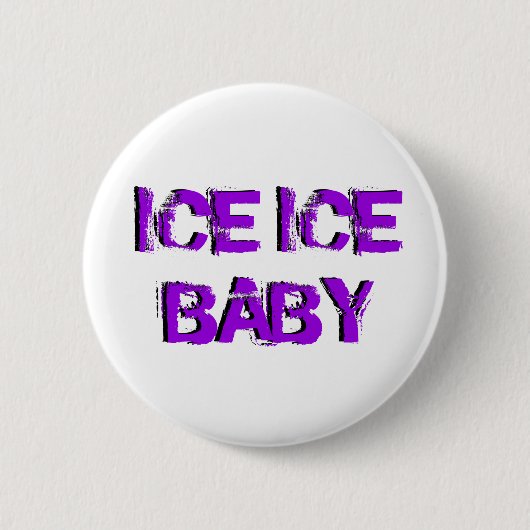 Badge Rond 5 Cm Bébé de glace de glace de SkateChick (Devant)