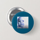 Badge Rond 5 Cm Bébé drôle drôle Ai Mème Graphique (Devant & derrière)