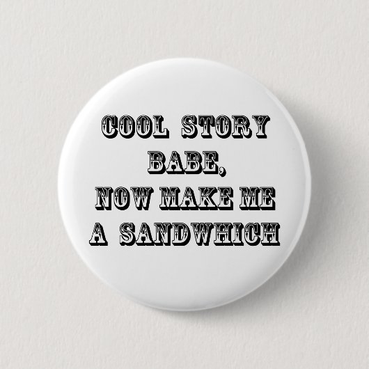 Badge Rond 5 Cm Bébé frais d'histoire (Devant)