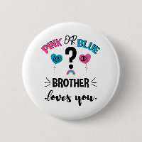 Bébé Genre Révéler Rose Ou Bleu Frère Vous Aime