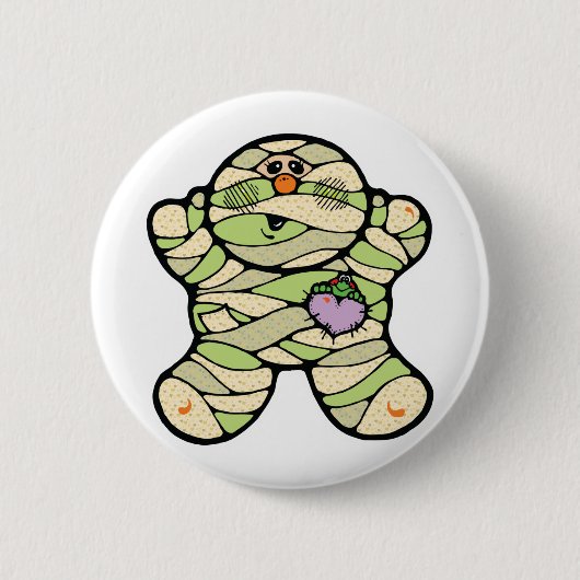 Badge Rond 5 Cm bébé mignon maman (Devant)