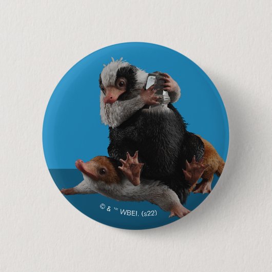 Badge Rond 5 Cm Bébé Nifflers Trouve Un Prix (Devant)
