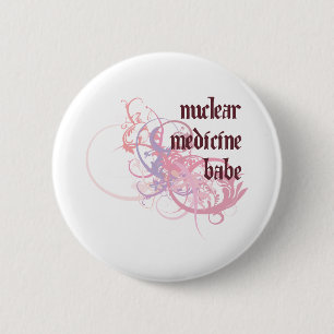 Badge Rond 5 Cm Bébé nucléaire de médecine