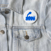 Badge Rond 5 Cm Bedž - Država Željo (En situation)