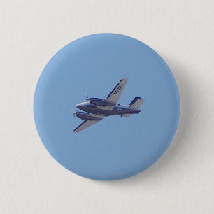 Badge Rond 5 Cm Beech B90 King Air