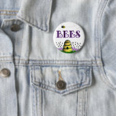 Badge Rond 5 Cm BEEEEEs (En situation)