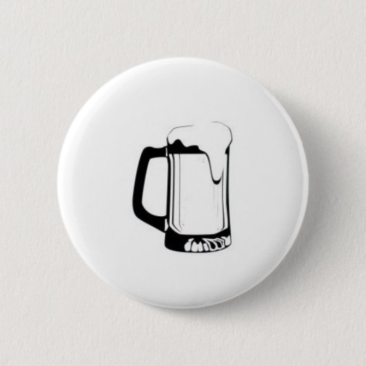 Badge Rond 5 Cm Beer Mug (Devant)