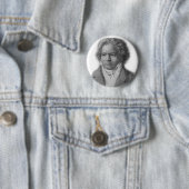 Badge Rond 5 Cm Beethoven (En situation)