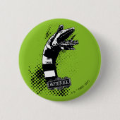 Badge Rond 5 Cm Beetlejuice | Sandworm Illustration (Devant)